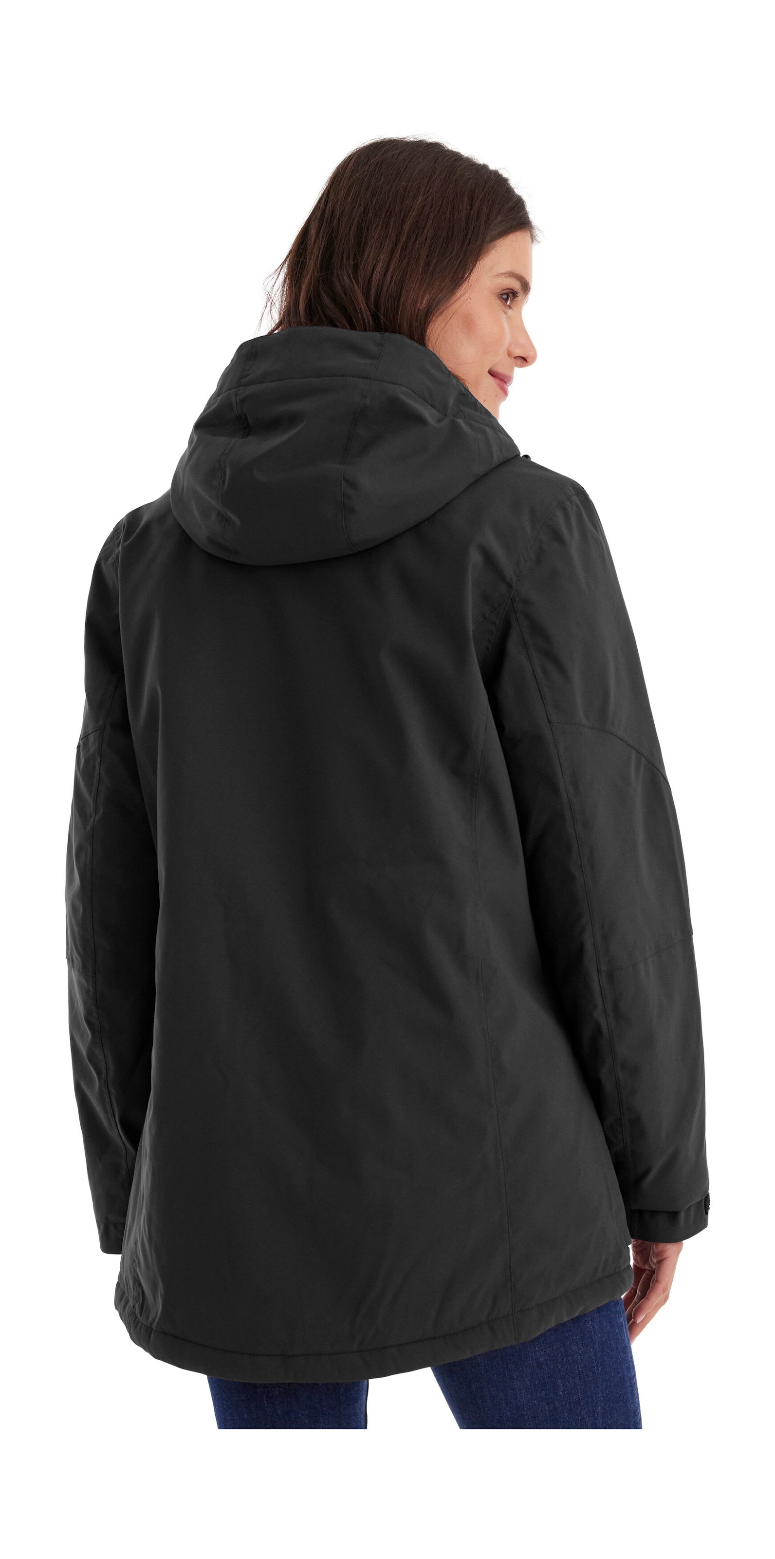Killtec Funktionsjacke »Damen Jacke« Wasserdichte, atmungsaktive Damenjacke mit abnehmbarer Kapuze