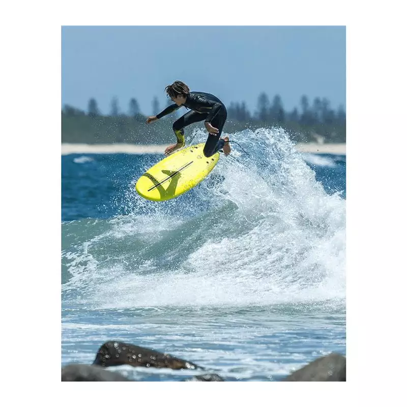 Planche de surf mousse BUG Softboard 30L Lime 4´8