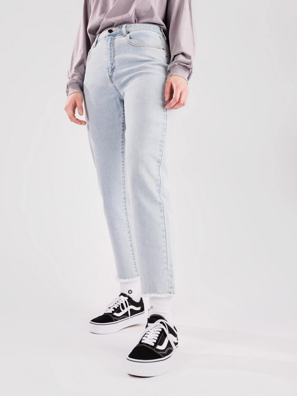 Volcom Stone Step Hirise Jeans thrifter blue light