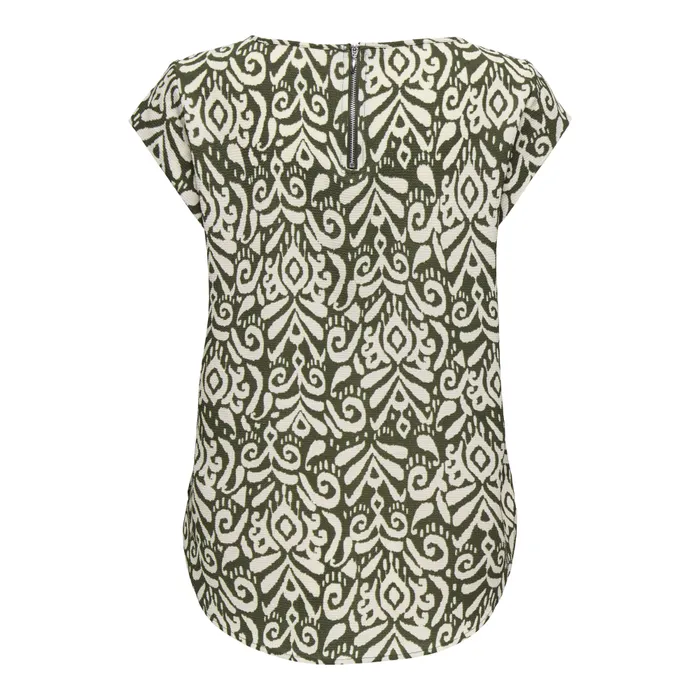 Only Vic S/S AOP Top Dames