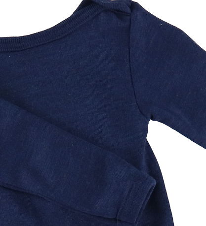 Engel Body L/æ - Wolle/Seide - Navy