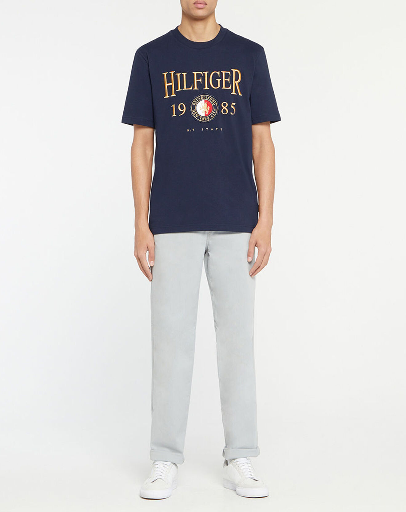 Tommy Hilfiger T-Shirt Hilfiger Icon bleu marine