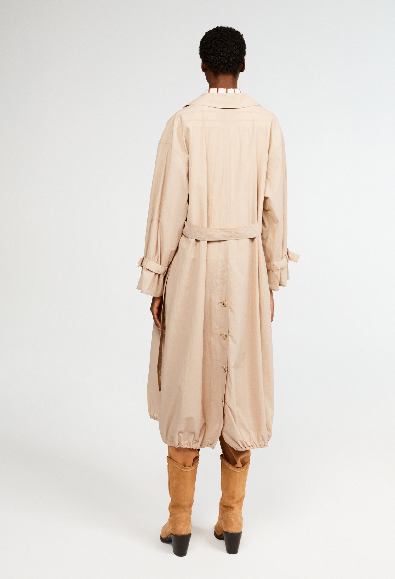 Pardessus long en coton biologique