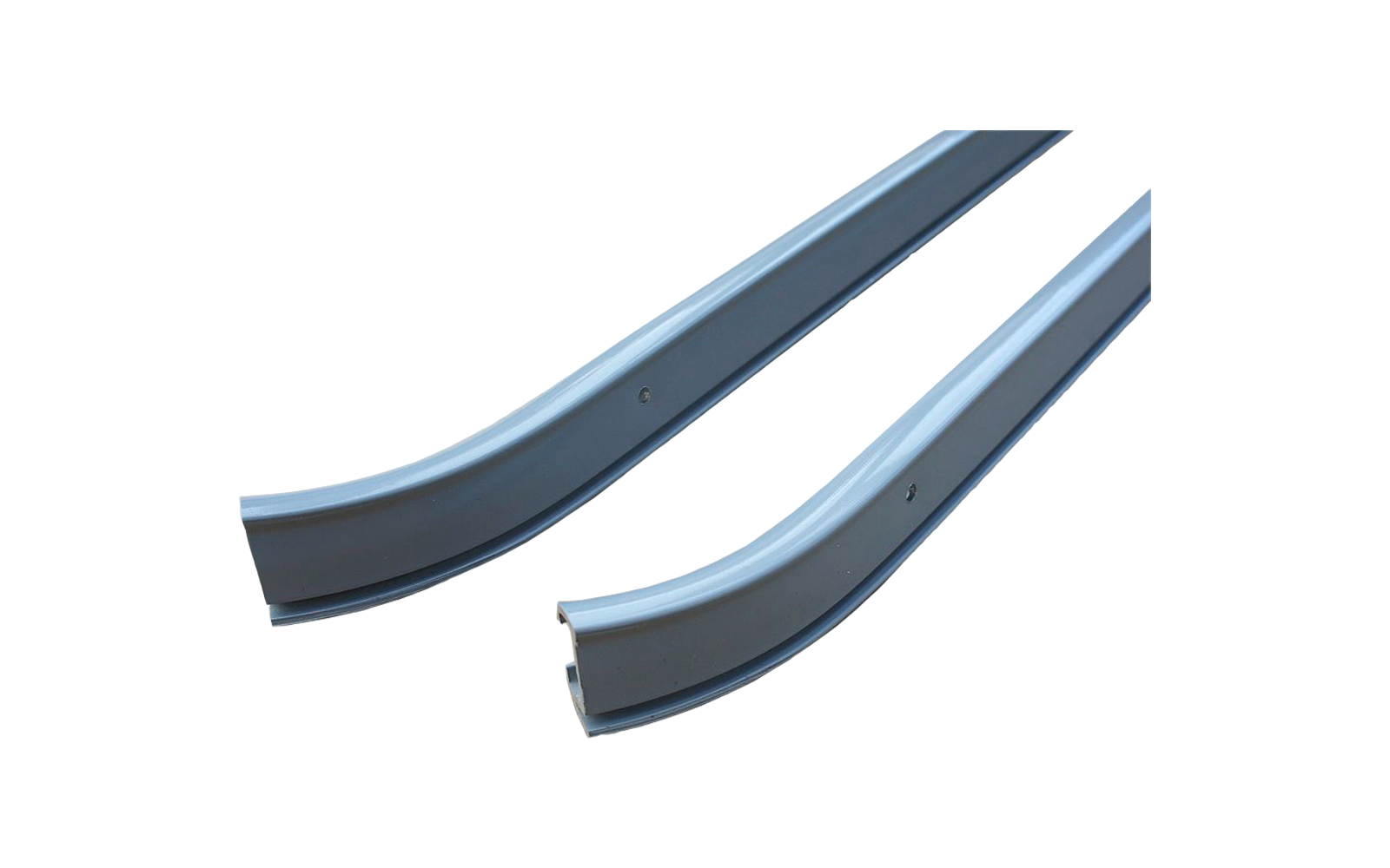 Kiravans Vorhang Set 2 teilig für VW T5/T6 Hinten Links Standard grau