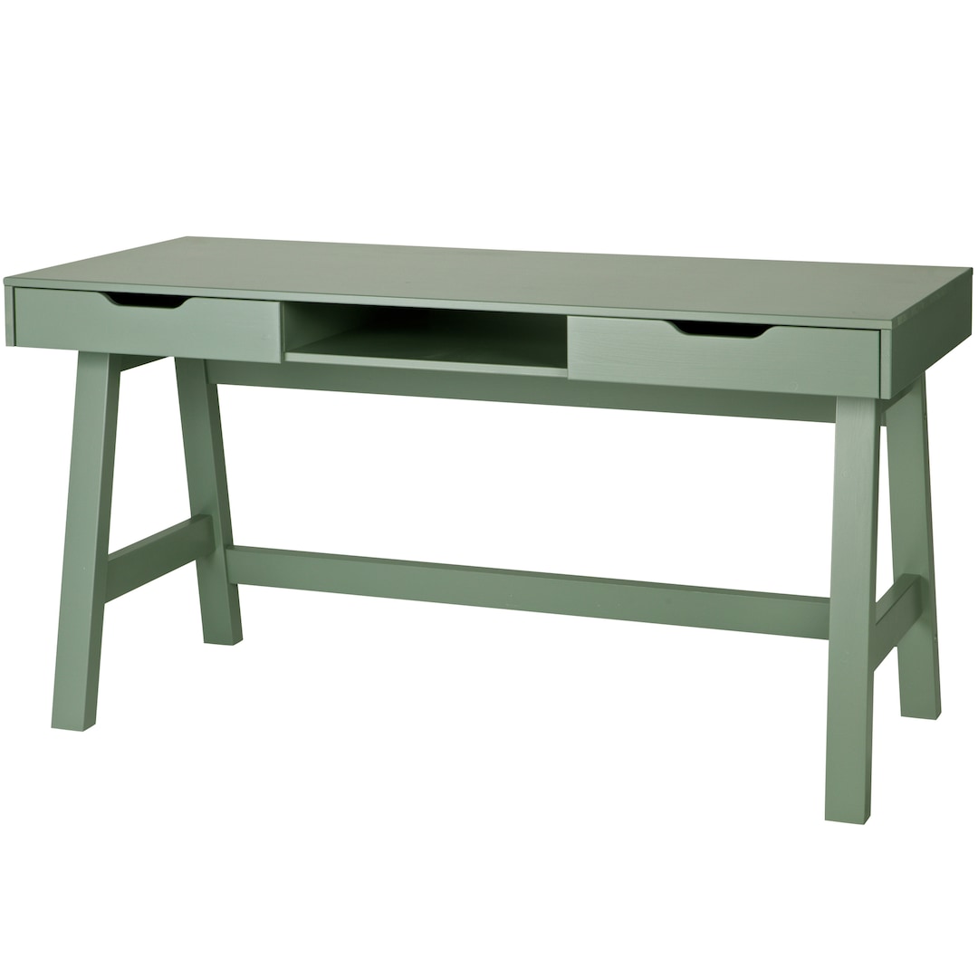 Schreibtisch NIKKI 140 x 75 cm grün