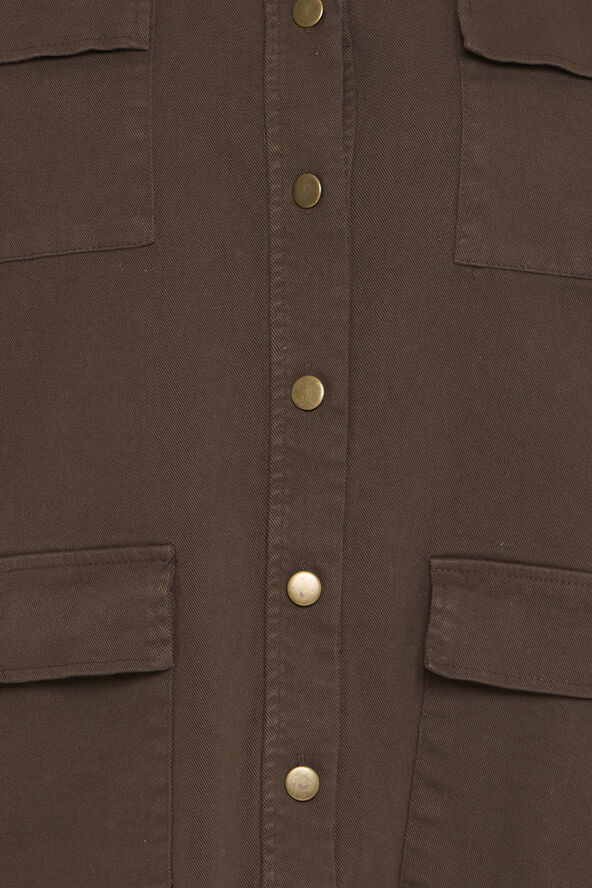 Sorbet SBGUGGA JACKET Chocolate brown