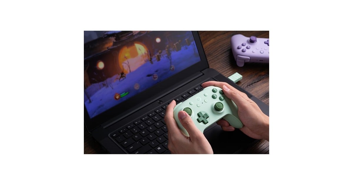 8BitDoUltimate 2C Wireless gamepad  (Groen)