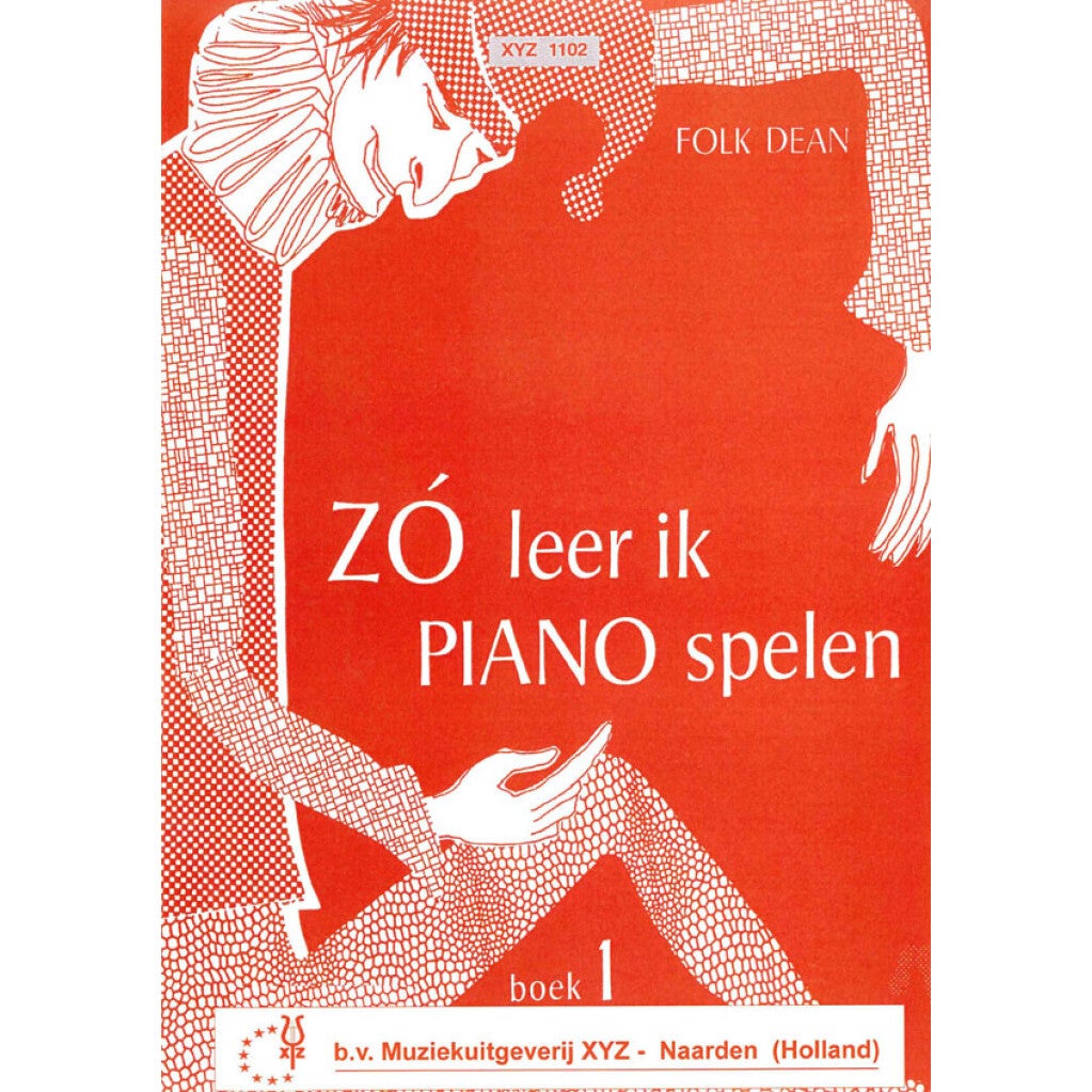 XYZ Uitgeverij Zo Leer Ik Piano Spelen 1