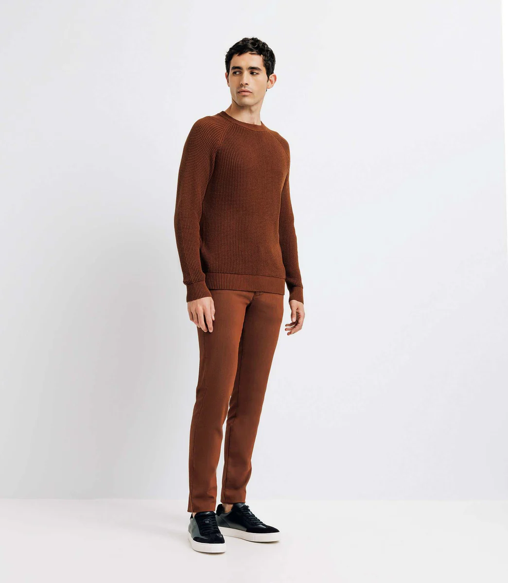 Pull col rond truffe