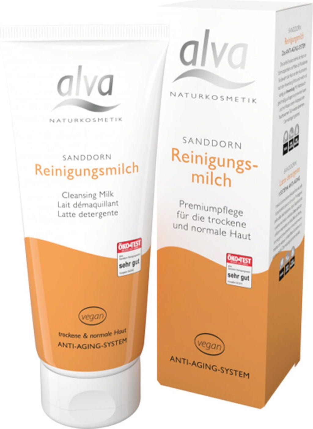 Alva  Sanddorn Reinigungsmilch, 100 ml