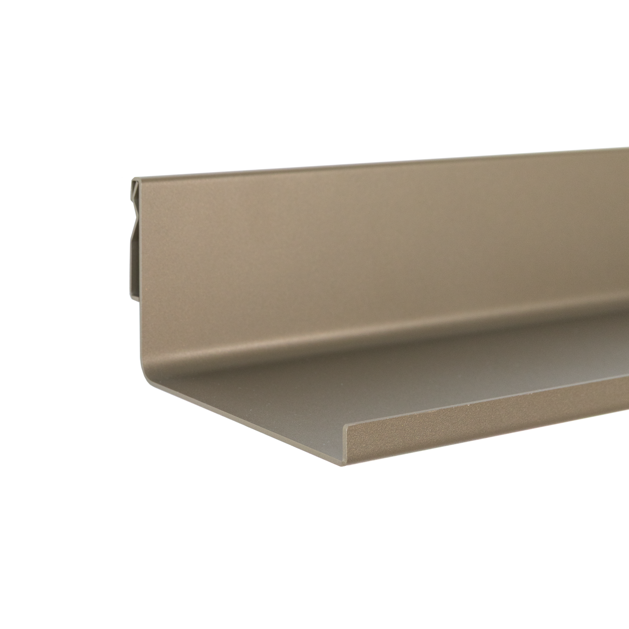 Wandplank 100x15 cm anodic brons
