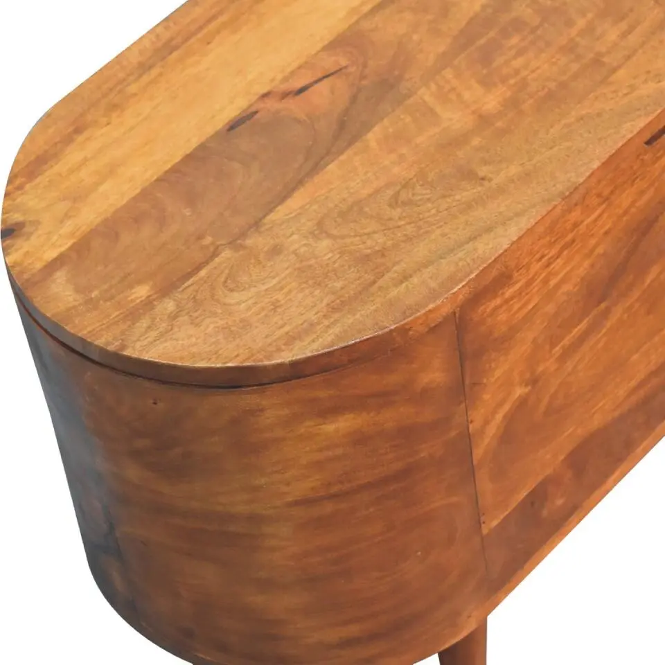 Massief Houten Kastanjendoos Dressoir