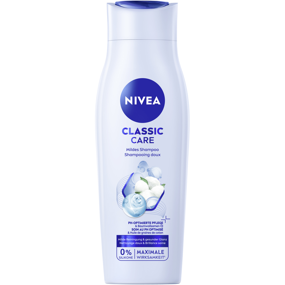 Nivea Shampoo<br>250 ml, Flasche, Classic Care