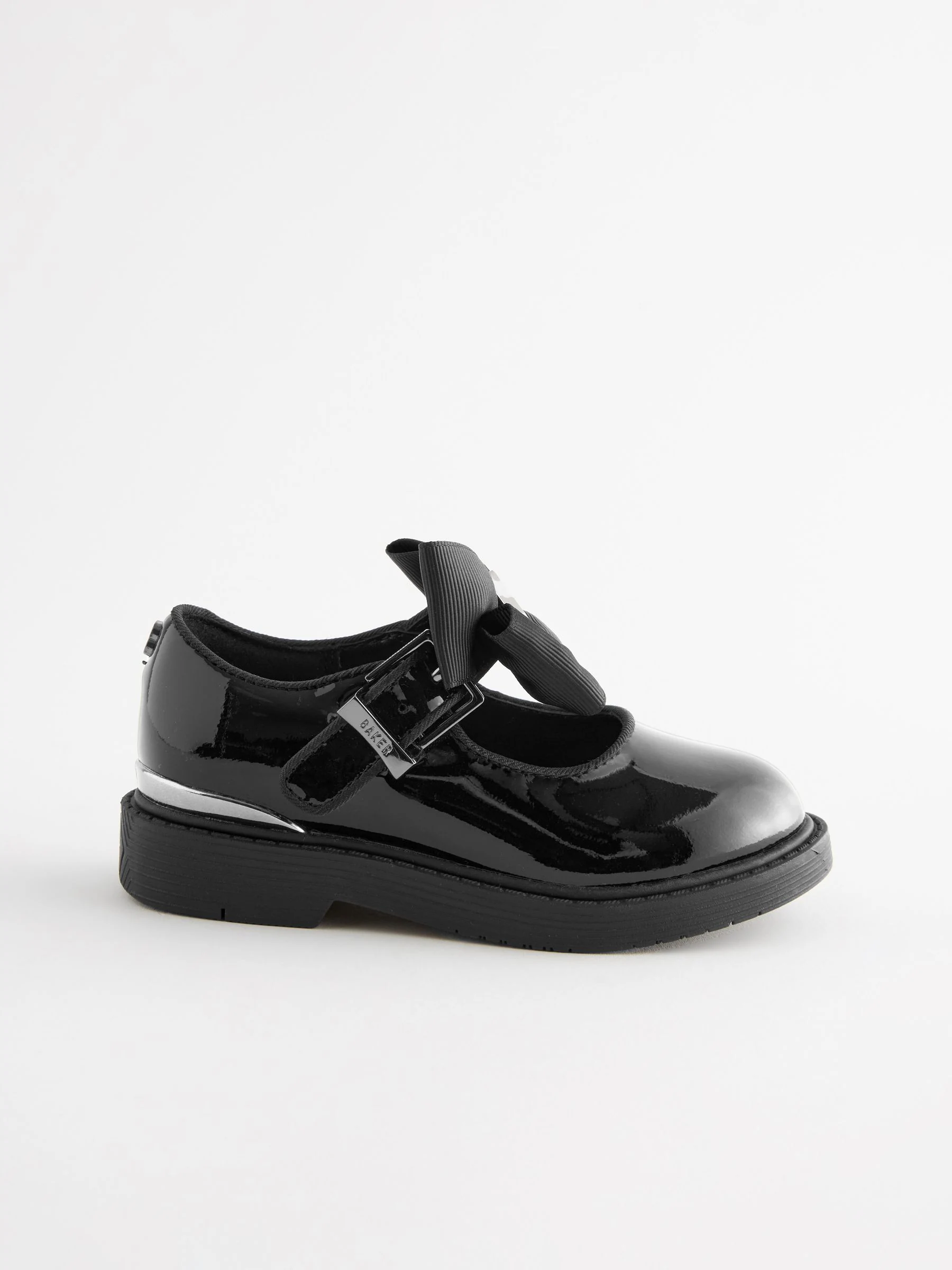 Zwart - Baker by Ted Baker Mary Jane-schoenen met strik voor meisjes