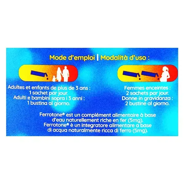 FERROTONE® Original - 28 sachês de dose única