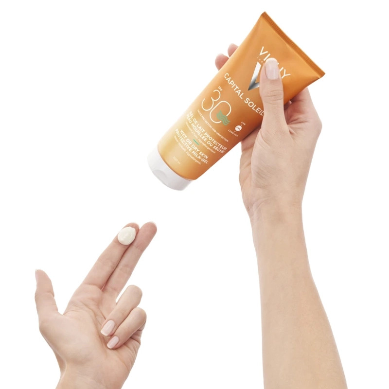 Vichy Capital Soleil Wet/Dry Skin Protective Milk-Gel SPF 30 - 200 ml