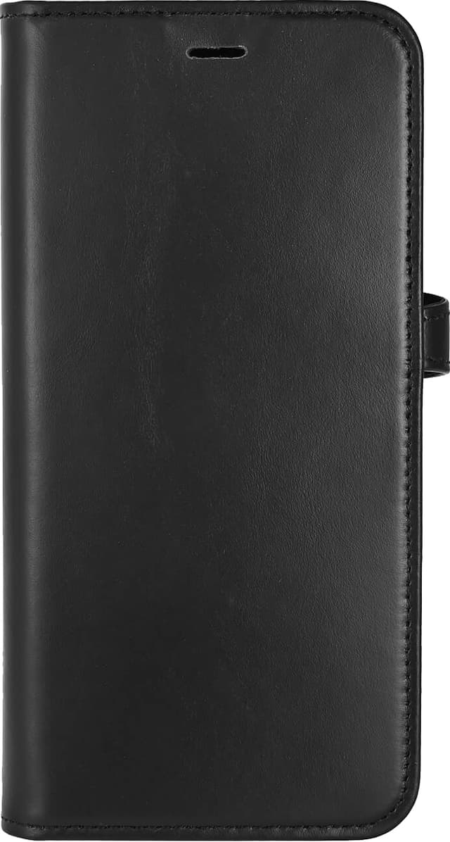 Buffalo iPhone 16 Plus 2in1 Leather MagSeries pungetui (sort)