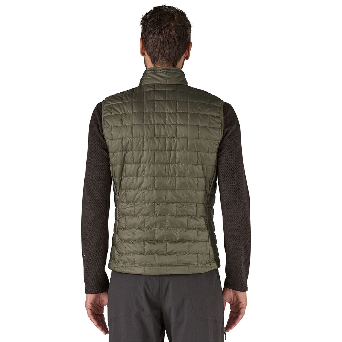 Patagonia Nano Puff Vest, herre (Basin Green) - Spejder Sport