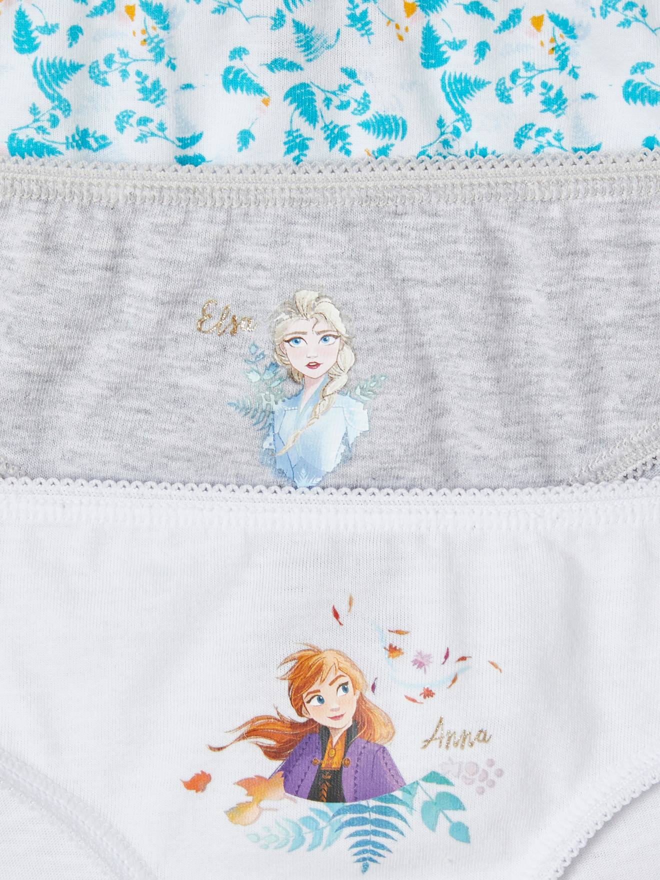 Pacote com 3 calcinhas DS Frozen 2® cinza mescla claro
