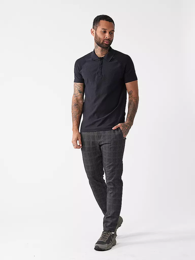 ALPHATAURI Poloshirt FENZI schwarz