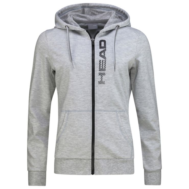 HeadClub Greta Hoodie FZ - grau