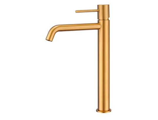 IMEX PRODUCTS - Robinet mitigeur de lavabo haut monza or brossé (pvd), corps...