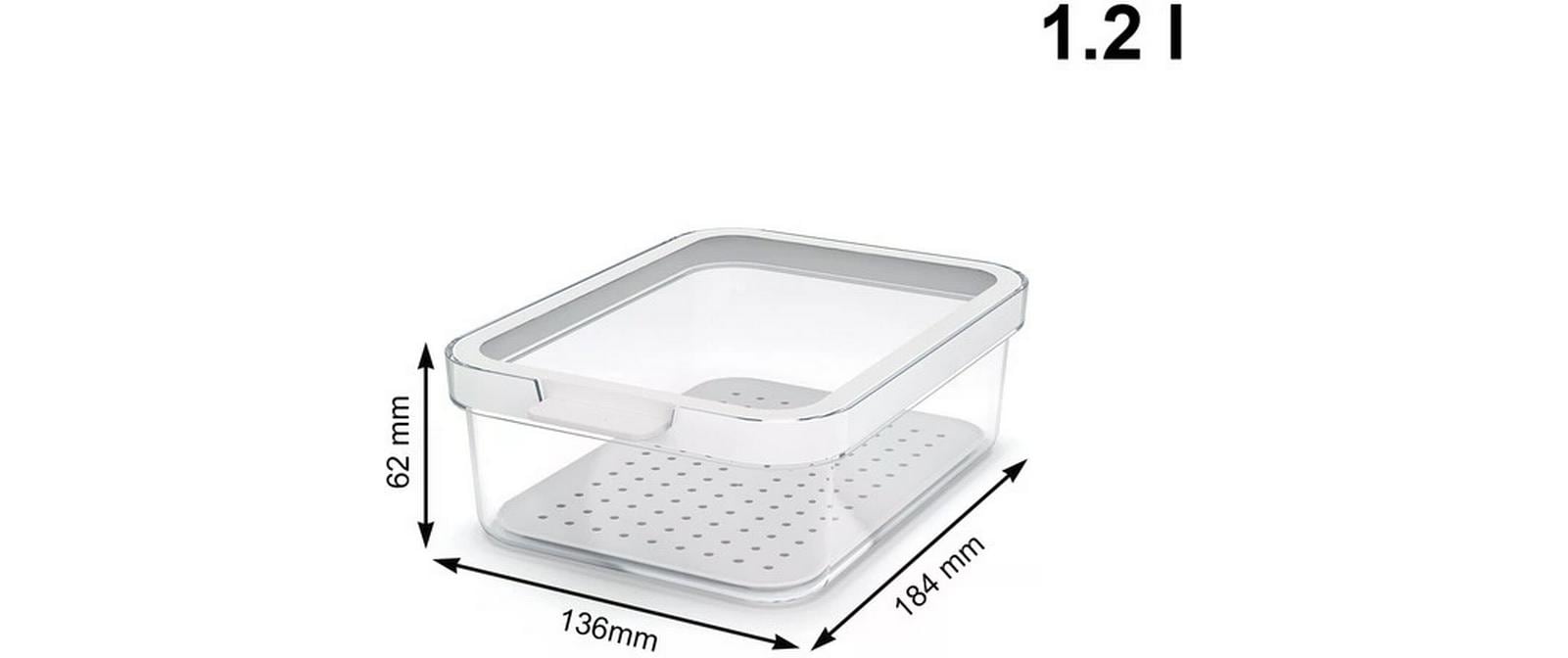 Kühlschrankorganizer Cauma 2-teiligKühlschrankbox Set