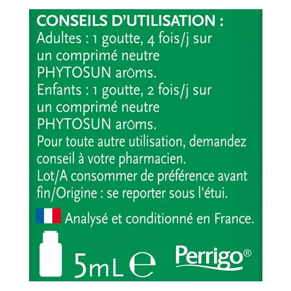 Óleo Essencial de Gengibre Fresco Orgânico Phytosun Arôms 5ml