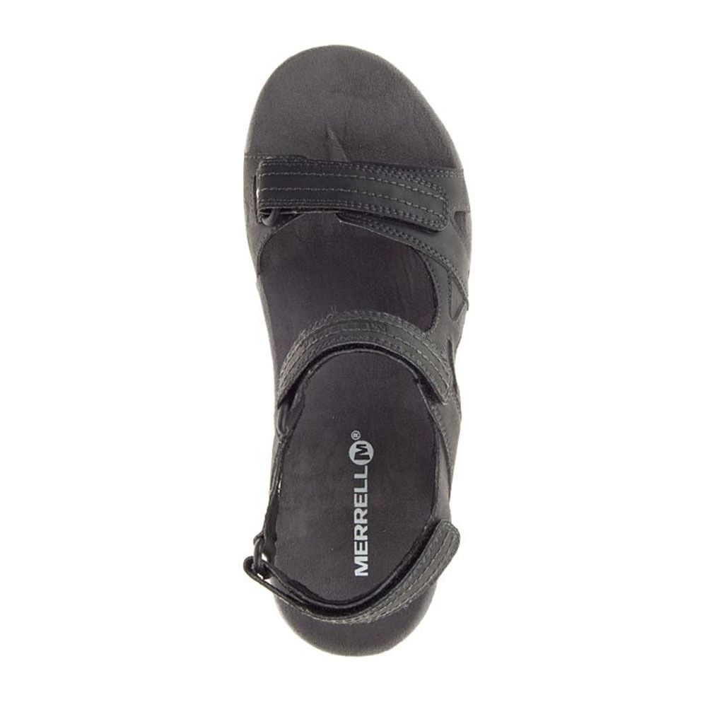 Merrell SANDSPUR RIFT STRAP - Chaussures randonné Homme black