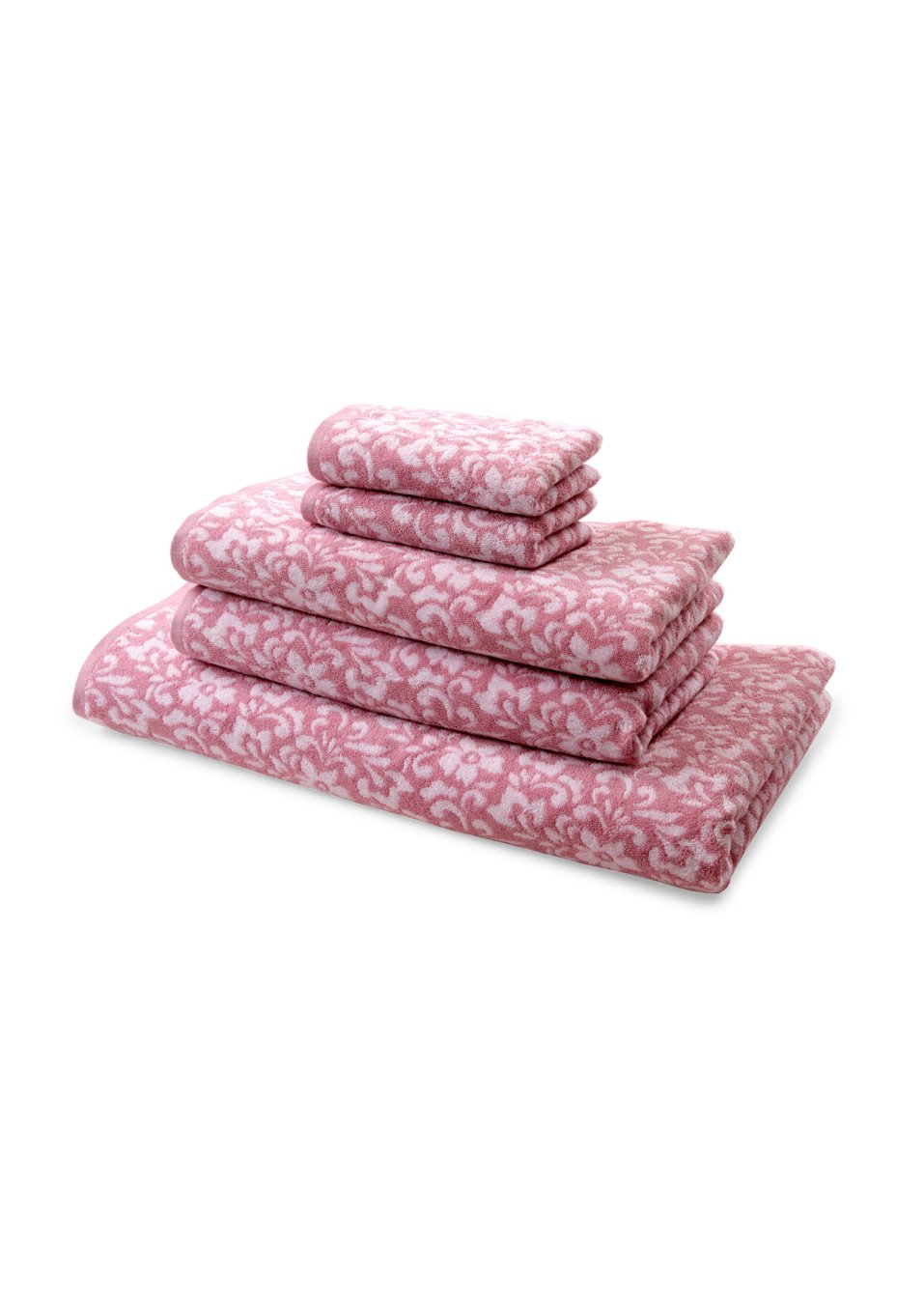 Serviette de toilette structurée jacquard
