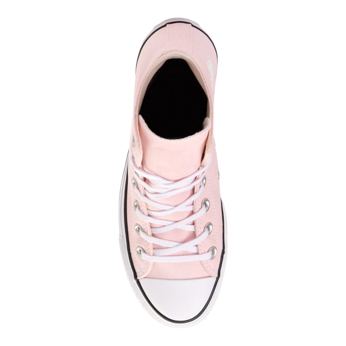 CONVERSE-Ctas lift_hi-Baskets montantes - Talon plat - Rose Clair