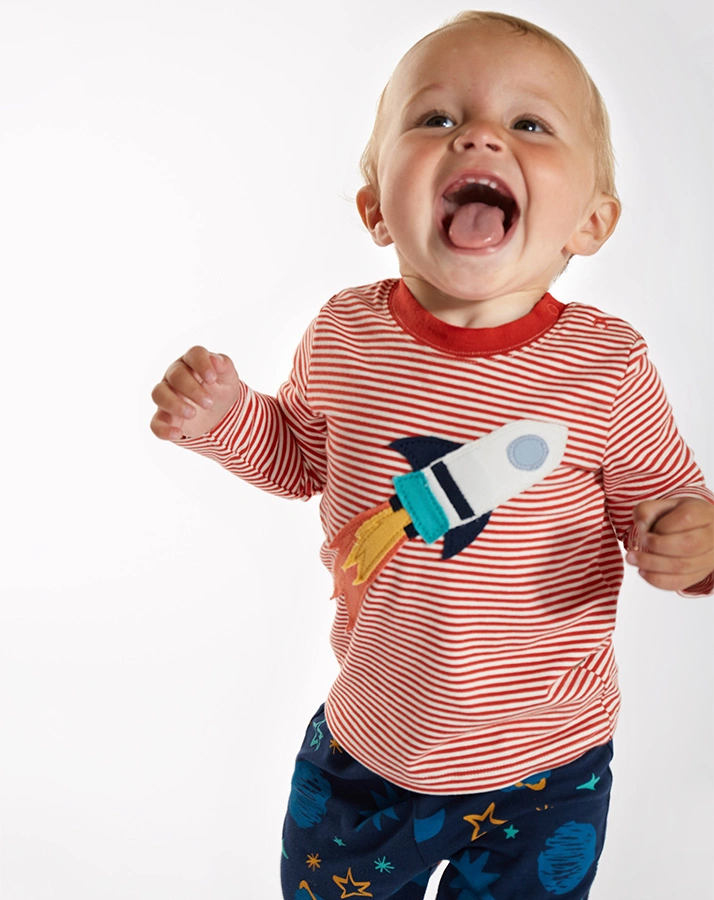 Langarmshirt MAWGAN COSMIC 2-teilig in bunt