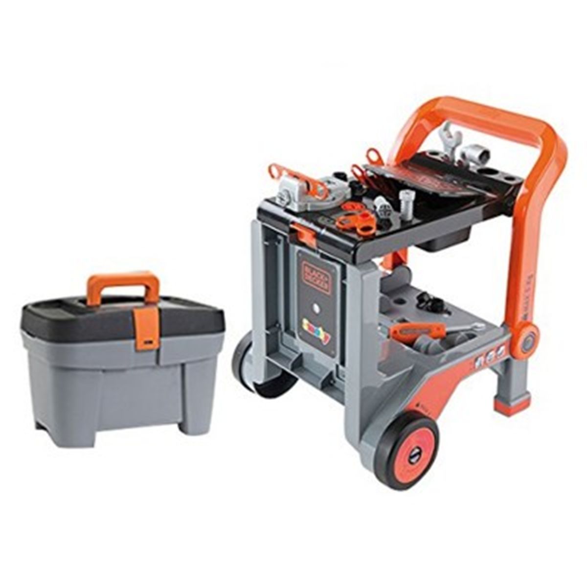 Diable et boîte de bricolage Black & Decker