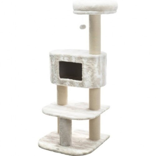 Poste arranhador grande para gatos brancos