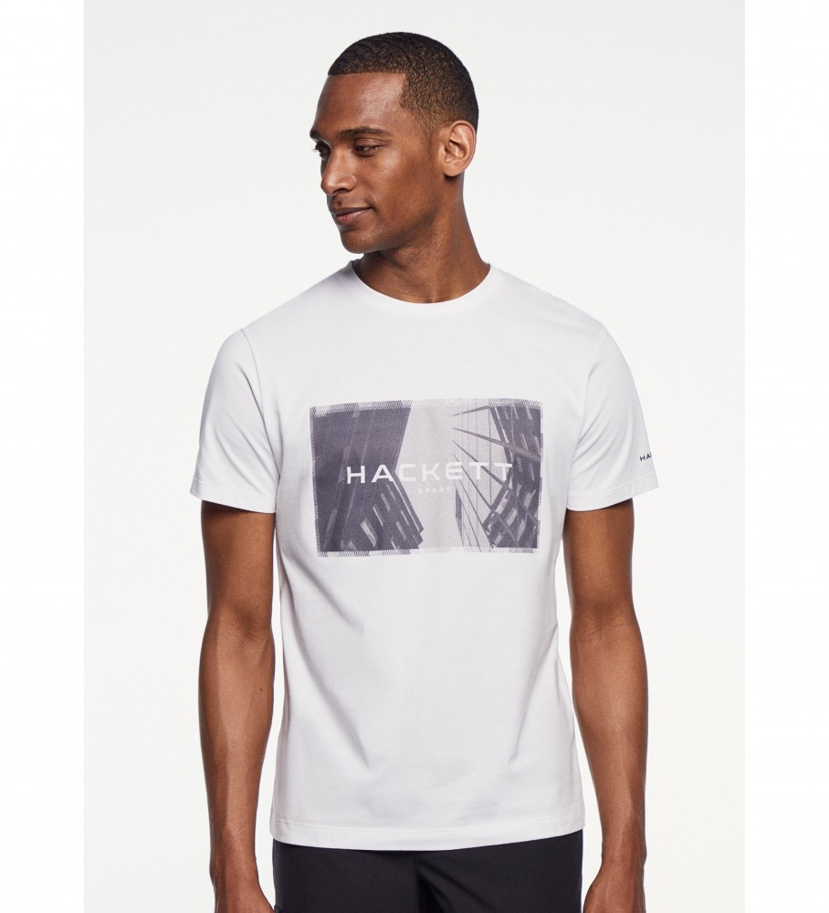 Camiseta Hackett Skyline, branca