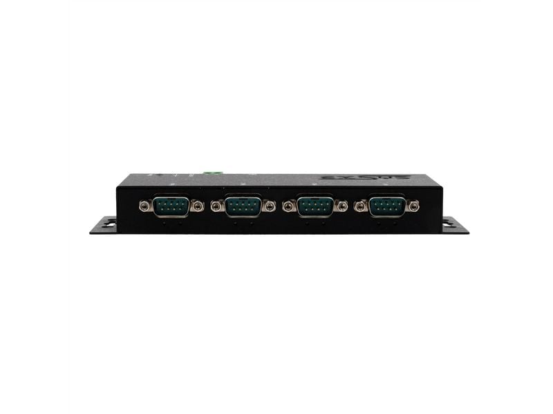 Exsys Serieller Geräteserver EX-6114-2 4-Port-RS-232 Ethernet zu 4x RS-232 port, inkl. 12V/3A Netzteil