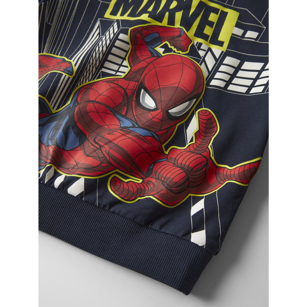 Køb Name It Navy Blazer Nmmdion Spider Nreg Sweat Unb Noos Mar