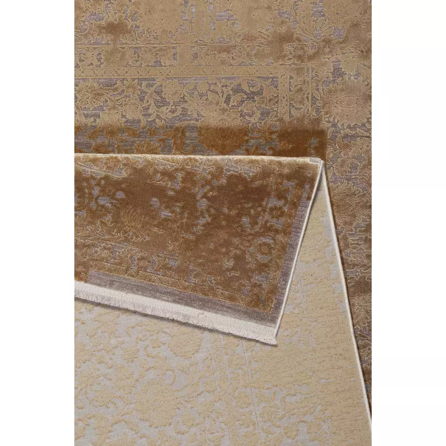 Esprit Kurzflorteppich Florida gold,grau
