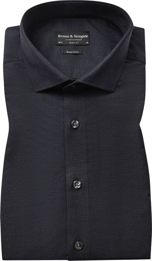 Bruun & Stengade BS Markkanen Modern Fit Shirt Navy