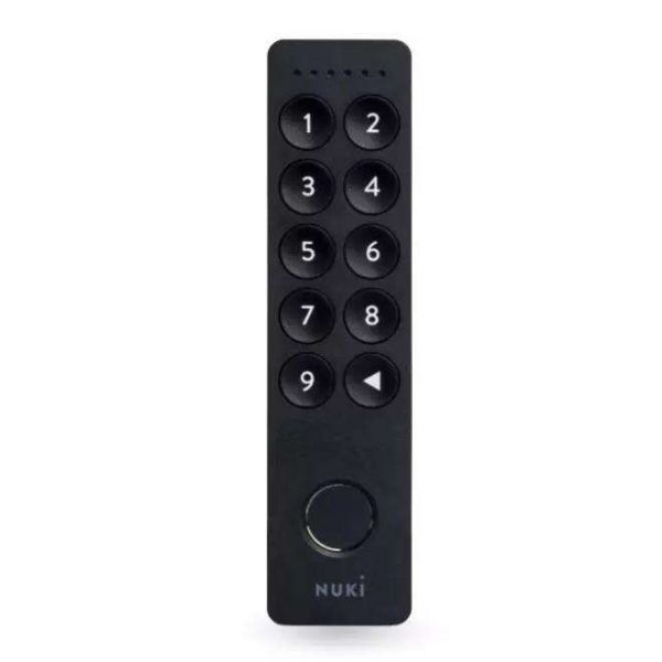 Nuki Keypad 2.0 - Fechadura Inteligente com código   Impressão digital - NUKIKEYPAD2