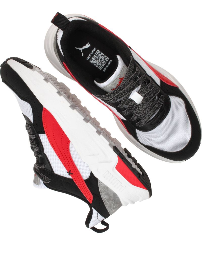 Puma Trinity 2 LT Mid 90s Sneakers Zwart Jongens