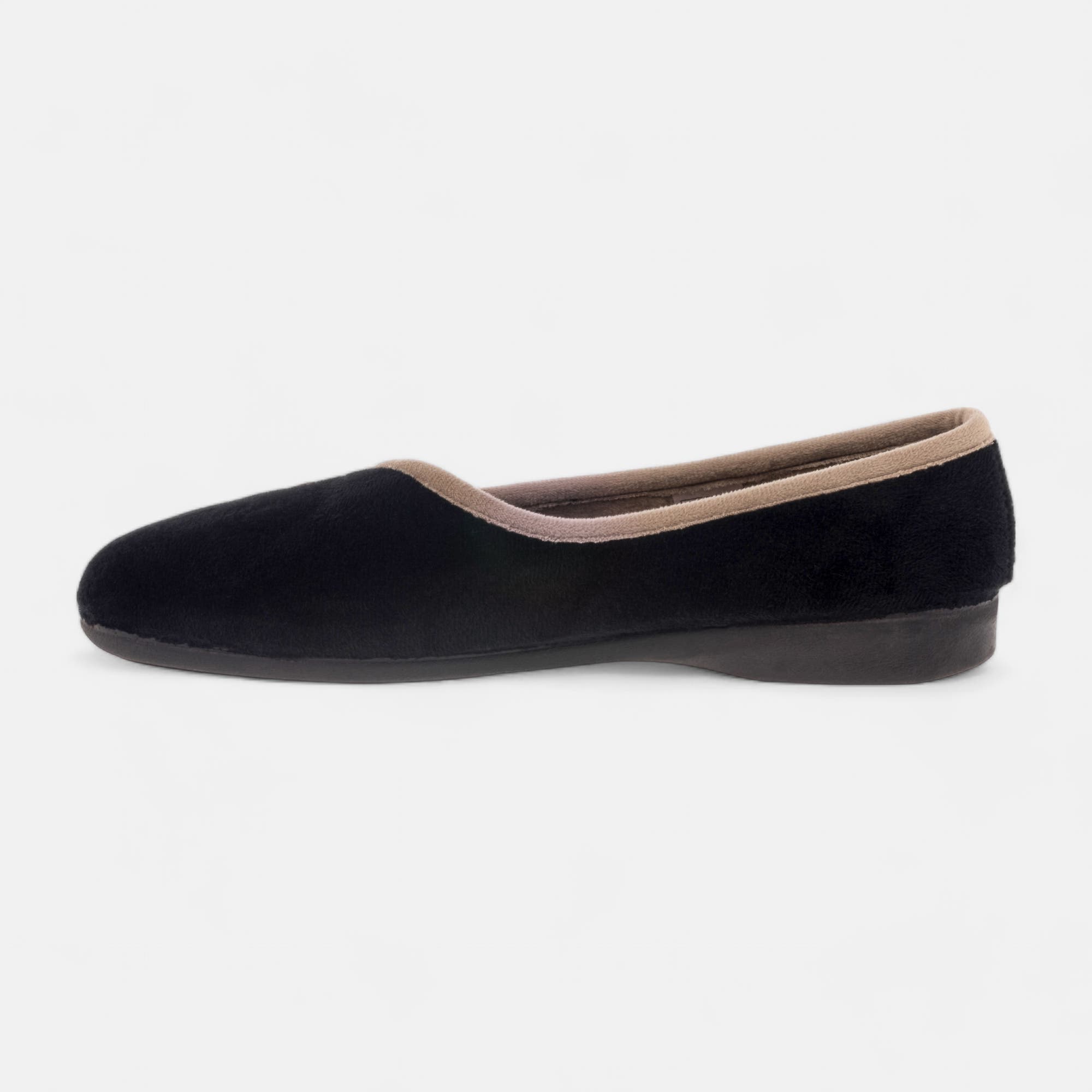 Chaussons ballerines Femme noir