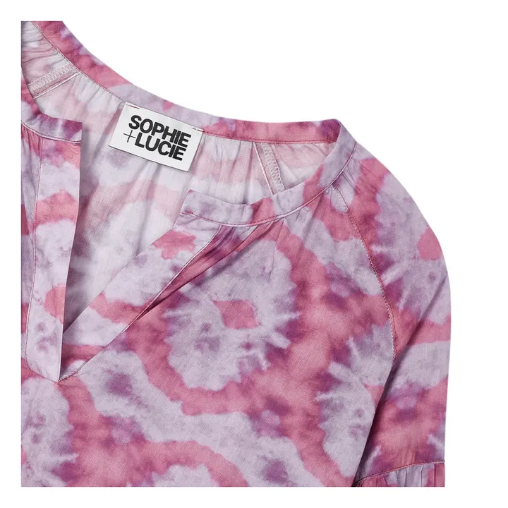 Sophie + Lucie Blouse Tie Dye | Violet