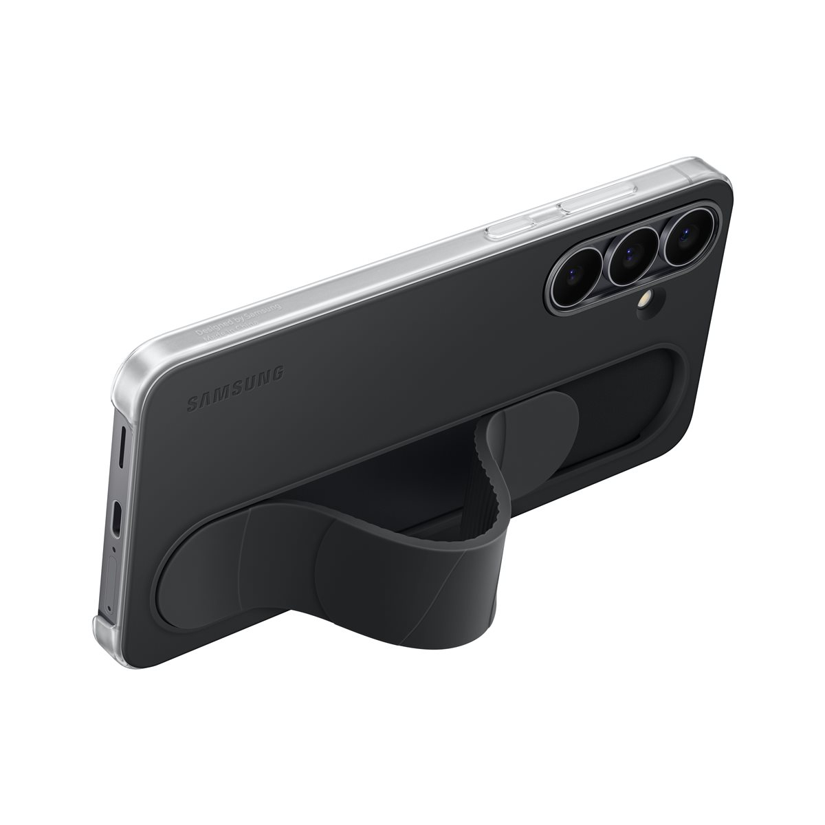 Galaxy S25 FE Silikon Grip Cover Hülle (EF-GS731CBEGWW) - Schwarz