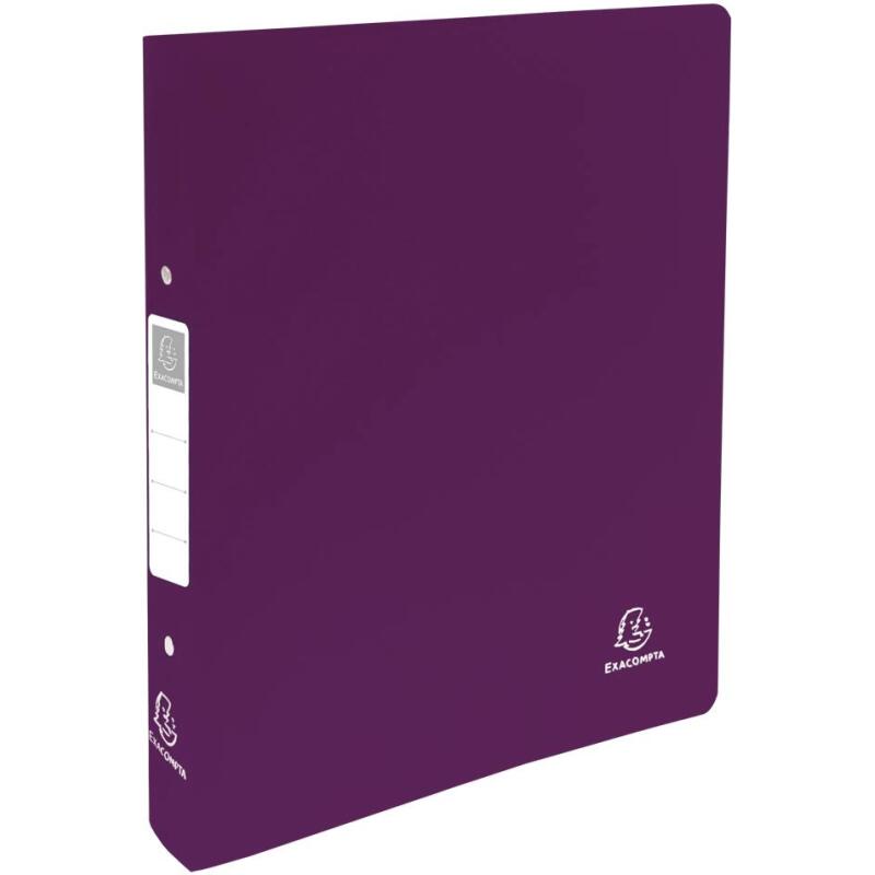 Classeur 2 anneaux 30mm PP recyclé Titane - Couleurs assorties