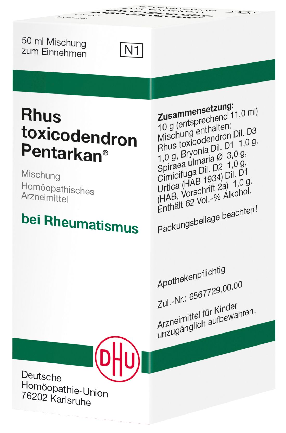 Rhus Toxicodendron Pentarkan Liquidum