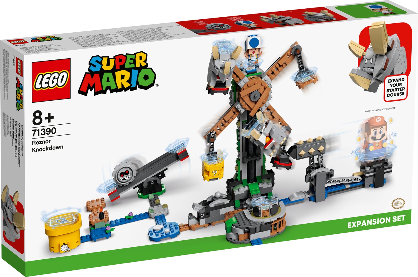 LEGO Super Mario - Reznor-væltning udvidelsessæt (71390)