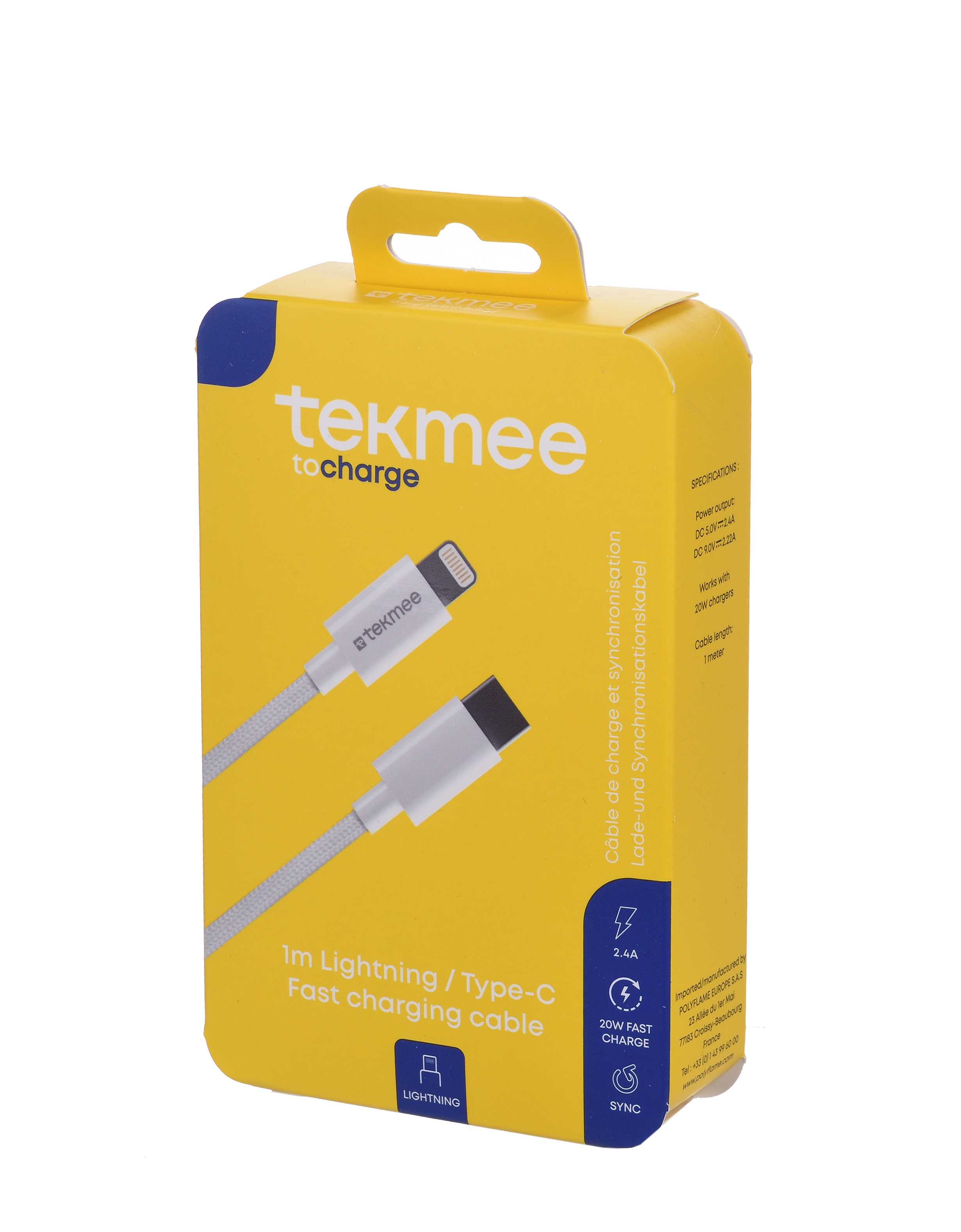 Daten-Ladekabel Light Typ-C Fishnet