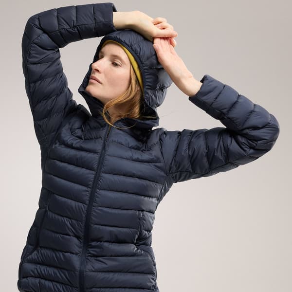 Doudoune randonnée ARC'TERYX CERIUM HOODY W BLACK SAPPHIRE