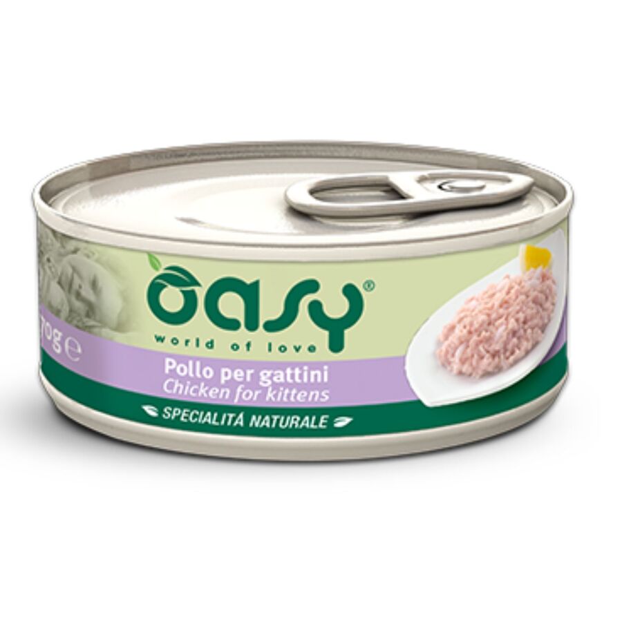 OASY CAT CAN KITTEN CHICKEN 70G